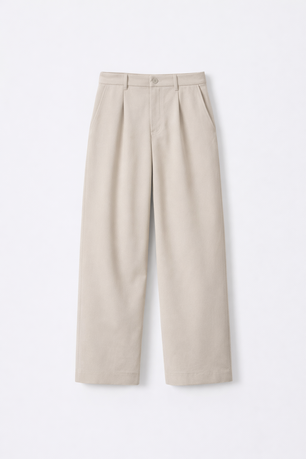 Relaxed Fit Wide Pants